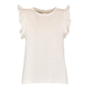 Bluza cu dantela sangallo