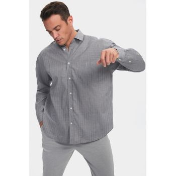 Camasa regular fit de bumbac ieftina