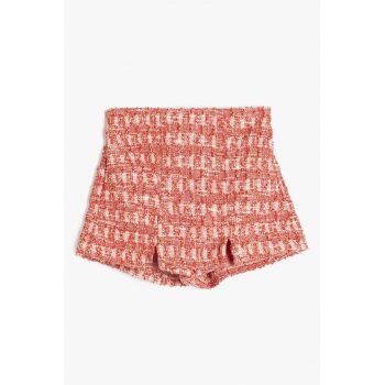 Fusta-pantalon cu model in carouri