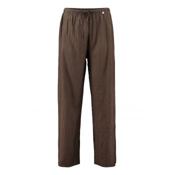 Pantaloni relaxed-fit cu talie ajustabila