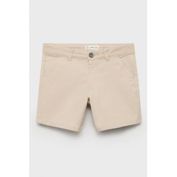 Pantaloni scurti din amestec de bumbac cu buzunare oblice