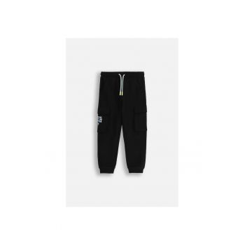 Pantaloni sport slim fit cu talie ajustabila cu snur
