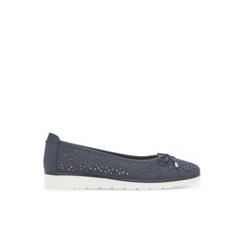 Pantofi dama -  306818 - Piele ecologica - Albastru