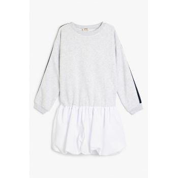 Rochie evazata cu model 2in1