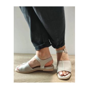 Sandale Casual Dama  60031A 52-N Gri Deschis - Gri -