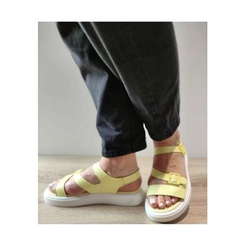 Sandale Casual Dama  K247-1 Galbene - Galben -