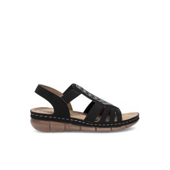 Sandale dama -  590558858589339 - Sintetic - Negru