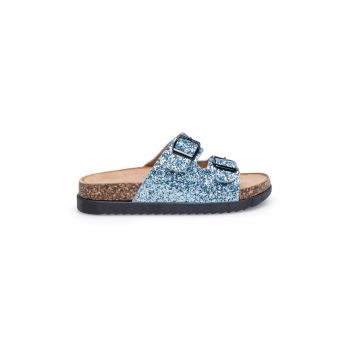 Slapi dama -  590559 - Sintetic - Albastru -