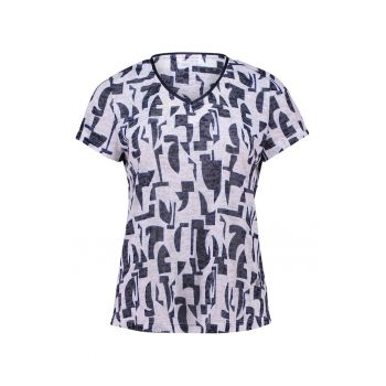 Tricou cu decolteu in V si model