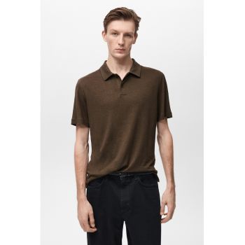 Tricou polo din amestec de in