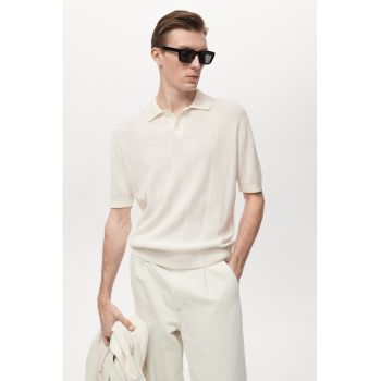 Tricou polo tricotat