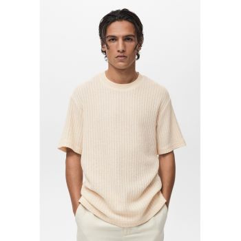 Tricou relaxed-fit din amestec de bumbac