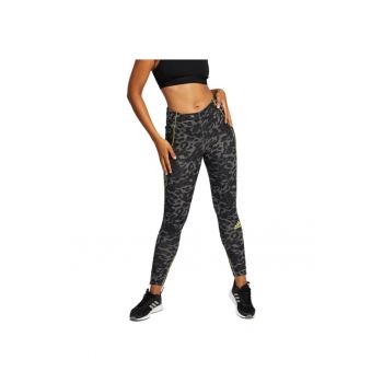 Colanti sport dama  Adizerosport - poliester/elastan - gri -