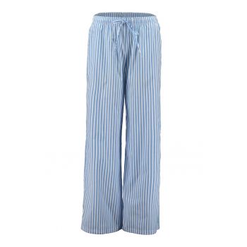 Pantaloni cu dungi si cordon