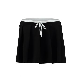 Pantaloni scurti uni cu snur