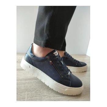 Pantofi Casual Barbati  Y195 Bleumarin - Bleumarin -