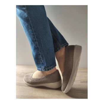 Pantofi Casual Dama  158762 Dktp - Bej - 35.5