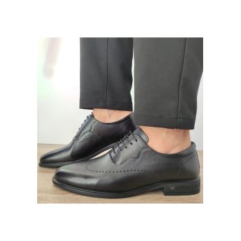 Pantofi Eleganti Barbati  F066-025 Negri - 40 - Negru