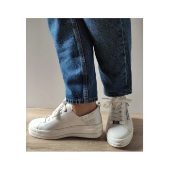 Pantofi Sport Dama  D1C08-80 Albi - Alb -