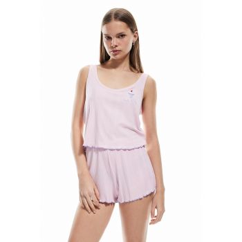 Pijama cu pantaloni scurti din amestec de modal
