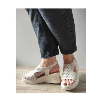 Sandale Casual Dama  140017A 52-N Bej - Bej -