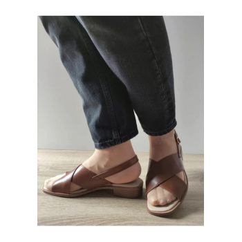 Sandale Casual Dama  28203-44 Maro Coniac - Maro -