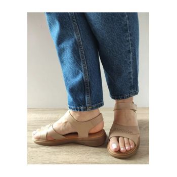 Sandale Casual Dama  33182 Apricot - Apricot -