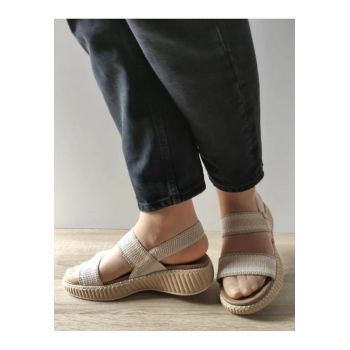 Sandale Casual Dama Jana 28760-44 Bej - Bej -