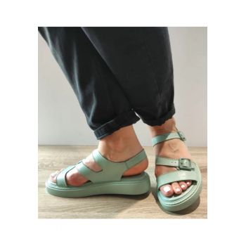 Sandale Casual Dama  K247-1 Verzi Menta - Verde -