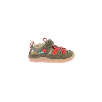 Sandale de piele cu velcro