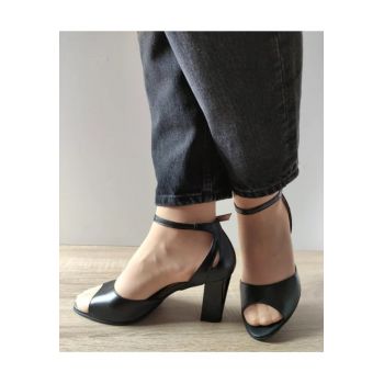 Sandale Elegante Dama  32336 Negre - Negru -