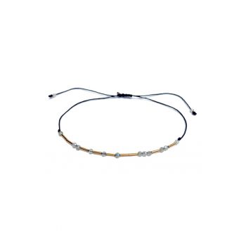 Bratara din aur filat de 14K/20 cu snur de ajustare