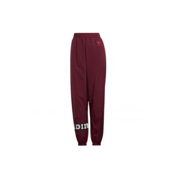 Pantaloni sport dama -  Poliester - Visiniu -