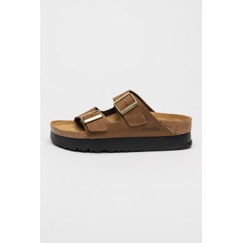 Papuci flatform Arizona Pap