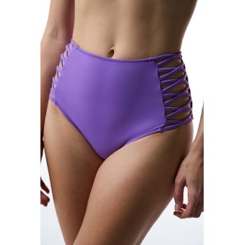 Slip brazilian cu talie inalta