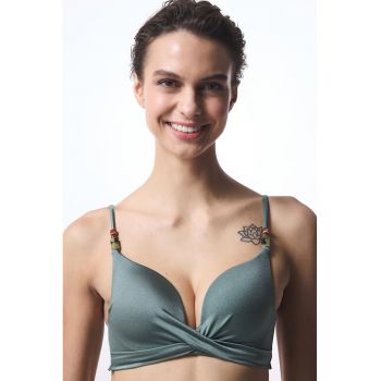 Sutien de baie cu burete si bretele ajustabile