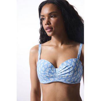 Sutien de baie cu model geometric