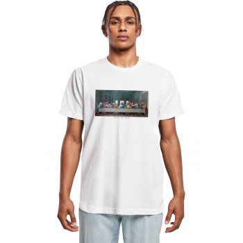 Tricou cu decolteu la baza gatului si model grafic