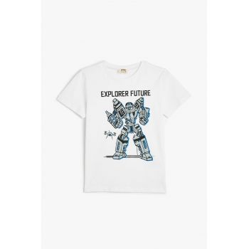 Tricou cu imprimeu grafic