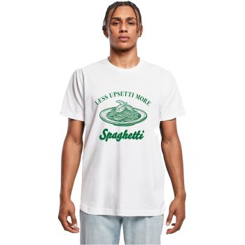 Tricou cu imprimeu grafic si text pe partea din fata