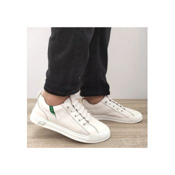 Pantofi Casual Barbati  9088 Albi - Alb -