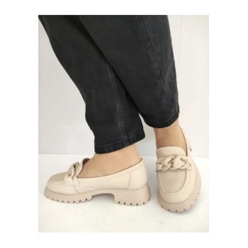 Pantofi Casual Dama  140001A 03-N Bej - Bej -