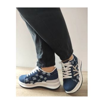 Pantofi Casual Dama  Wsc250517-3 Jeans Navy - Albastru -