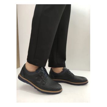 Pantofi Perforati Barbati  407 Bleumarin - Bleumarin -