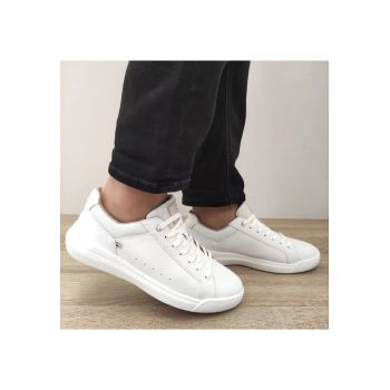 Pantofi Sport Barbati  U1100-80 Albi - Alb -