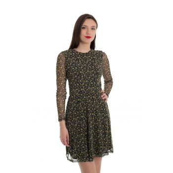 Rochie vaporoasa cu model floral Odette