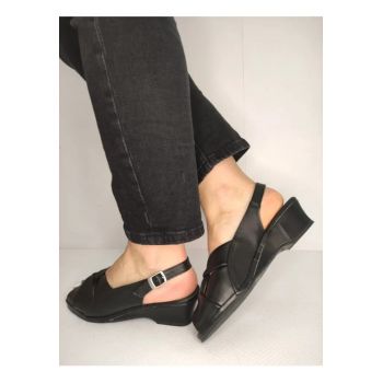 Sandale Casual Dama  0026T Roma 01-N Negre - Negru