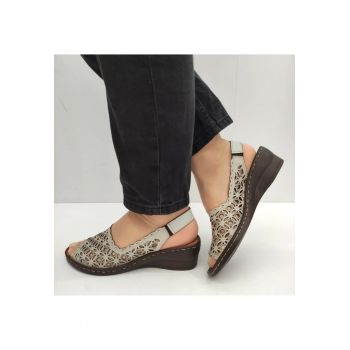 Sandale Casual Dama  2024-1 Gri - Gri -