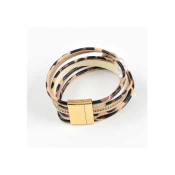 Bratara Toujours cu model animal print -  Paris