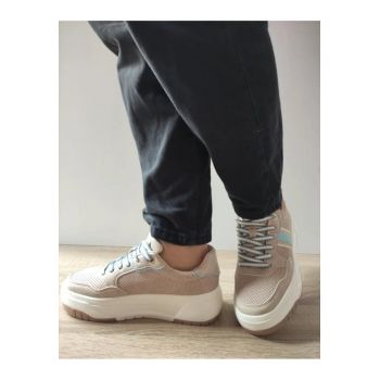 Pantofi Casual Dama  250536-8 Bej - Bej -